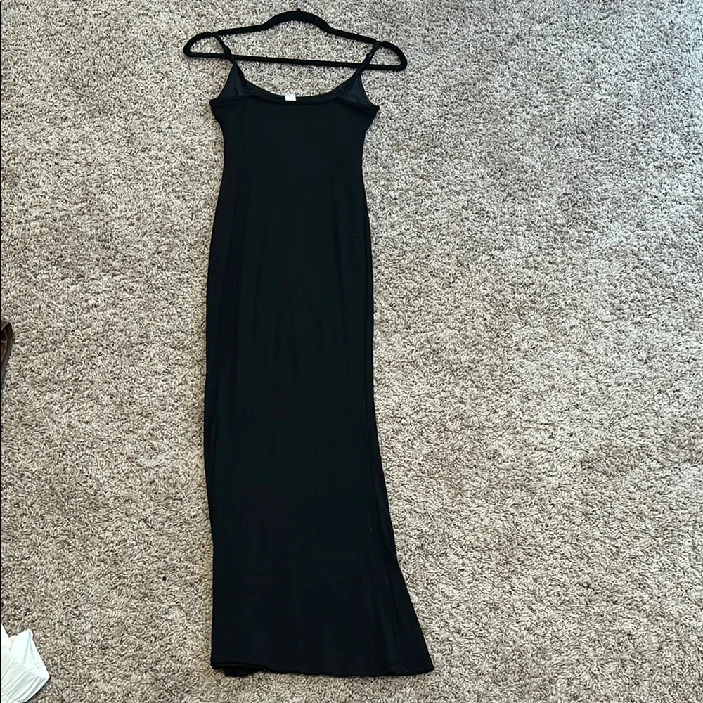 Elegant Shapefit Black Maxi Dress Small - Picture 3 of 6